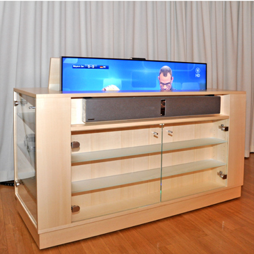 Hi-Fi Möbel mit TV-Lift2